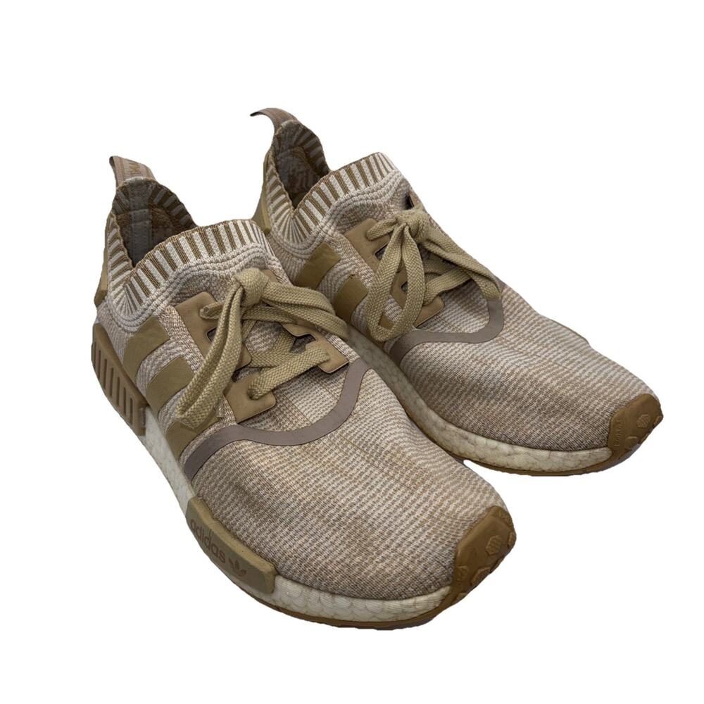 Size 9 - Men’s - Adidas NMD R1 Primeknit Linen Khaki 2017 / 0 29003 / 116909166 - Picture 3 of 11